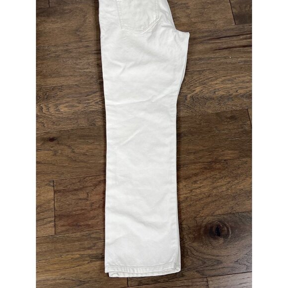 CABI 100% Boyfriend Jeans Vintage White Sz 10 #6072 EUC - Picture 3 of 7